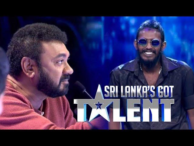 රැප් එකට නොදෙවෙනි ජැක්සන්ගේ සවුදම | SLGT -Rap Performance by Minimi | Sri Lanka's Got Talent 2018