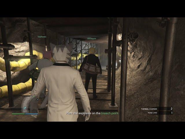 GTA 5 Online The Diamond Casino Heist-Finale Heist- Sewer Tunnel Access (Secret Entrance)