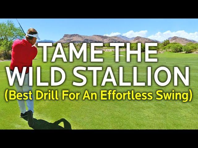 Effortless Golf Swing (Best  Drill To Turn Your Arms Off)