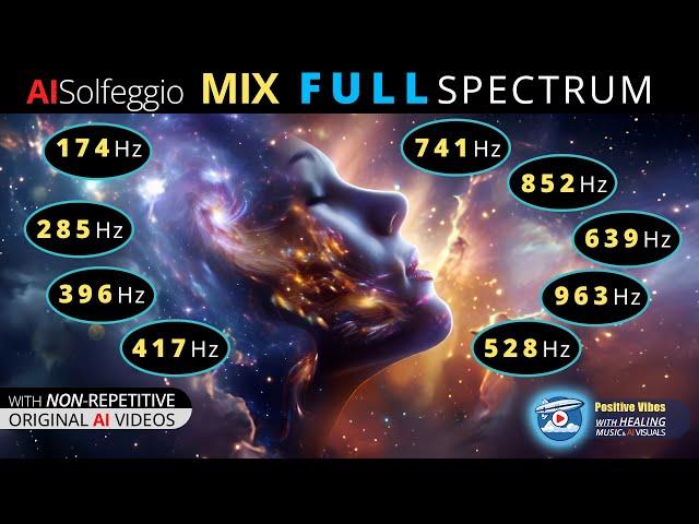  AI Solfeggio Mix| Full Spectrum   #aisolfeggio