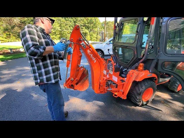 Kubota BX23S - My Least Favorite Grease Fitting // Greenworks 2000 PSI Pressure Washer