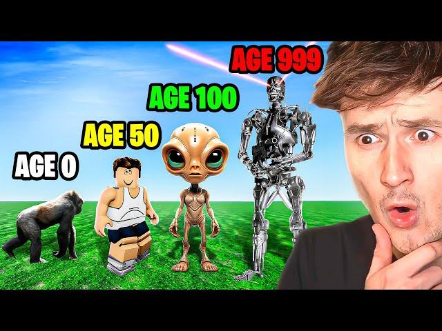 I became a MAX EVOLVED HUMAN! (Time Travel Tycoon)