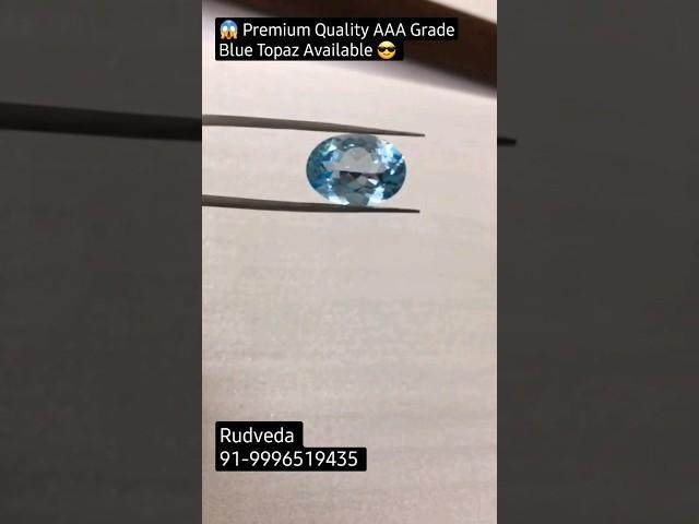  Premium Quality Blue Topaz  #crystals #ratna #viral #trending #crystalhealing #topaz #gemstone