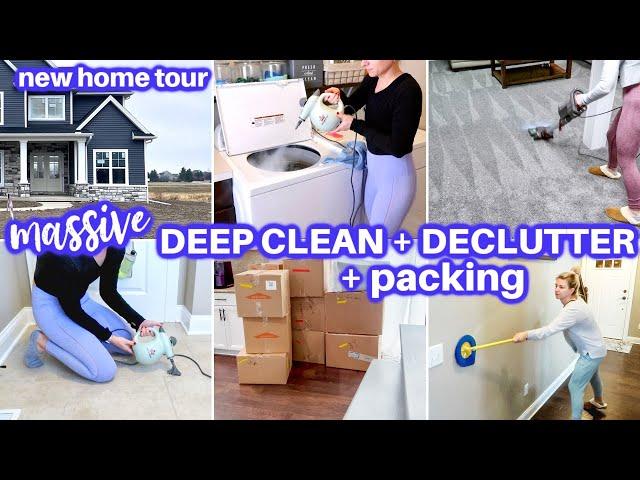 MASSIVE DEEP CLEAN WITH ME + DECLUTTER  | SPEED CLEANING MOTIVATION |JAMIE'S JOURNEY | HOMEMAKING