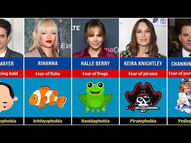 Celebrities and Their Weird Fears/Phobias