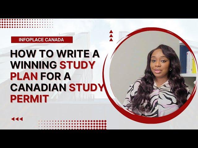 How to Write a Winning Study Plan for a Canadian Study Permit