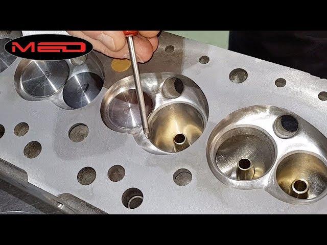 Offset valve guides and valve seat blending explained