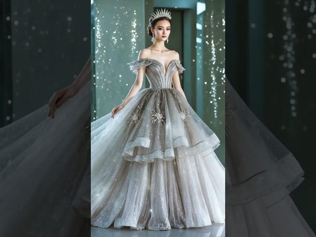 This isn't just a dress. It's digital couture in motion.#aifashion #trending#viralshorts#wedding