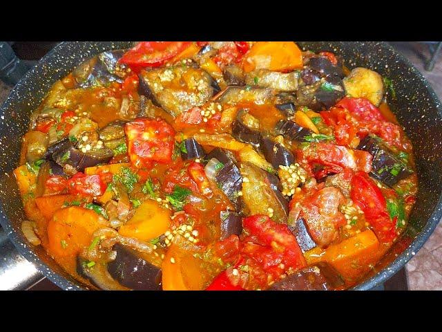 These Eggplants are eaten at once! Best Eggplant Recipe for Dinner! Delicious fried eggplant