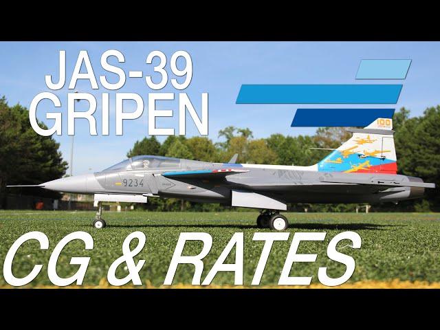 CG and Rates for the Freewing JAS-39 Gripen - Motion RC EDF RC Jet