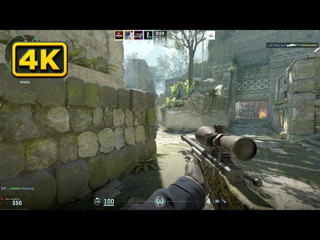 Counter Strike 2 Gameplay 4K (No Commentary)