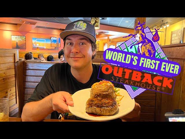 World’s First Outback Steakhouse Restaurant Is In TAMPA FLORIDA - Birthplace of the Bloomin Onion