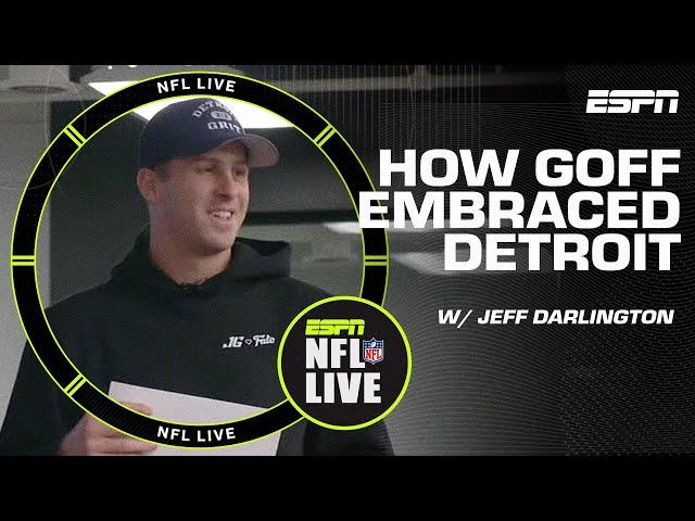 Jared Goff’s impact on the community in Detroit | NFL Live