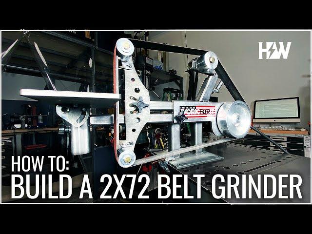 How to: Revolution 2x72 Belt Grinder Build - VERY THOROUGH