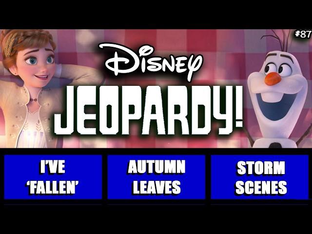 Disney Jeopardy • 26 Clue Trivia Game • Test Your Knowledge