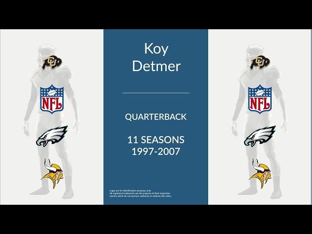 Koy Detmer: Football Quarterback