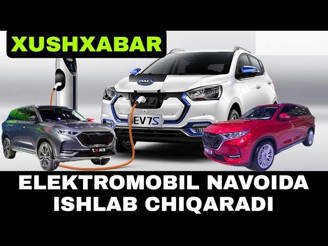 Navoiyda elektromobil zavodi quriladi