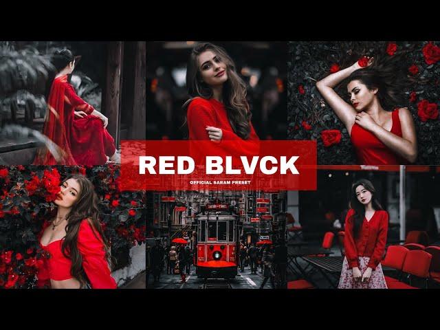 Red & Black Tone - Lightroom Mobile Preset | Dark Red Tone Preset | Lightroom Preset Free Download