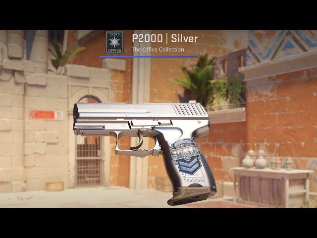 P2000 Silver (Factory New) - CS2 Skin Showcase