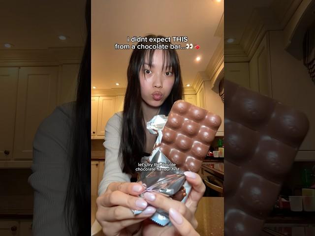 WHAT is INSIDE this chocolate bar…!?