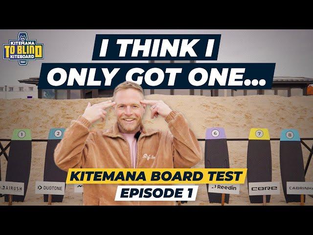 Kitemana to Blind Kiteboard Test - Episode 1 | Love at First Sight? ft. Ruben Lenten