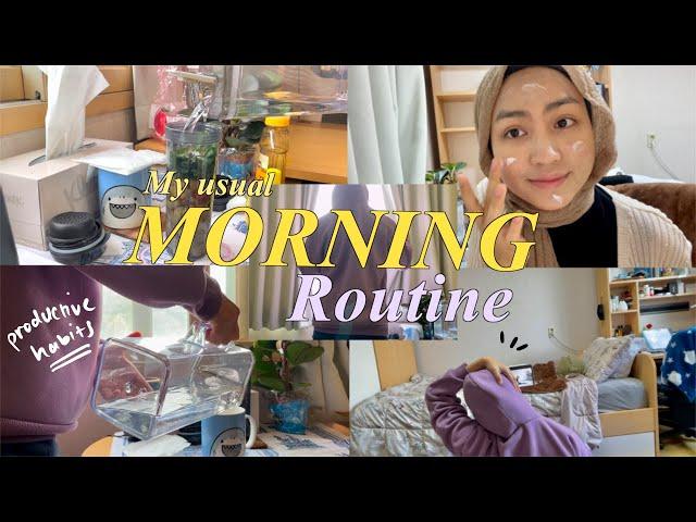 MY MORNING ROUTINE ️ | Rutinitas Pagiku di Korea!