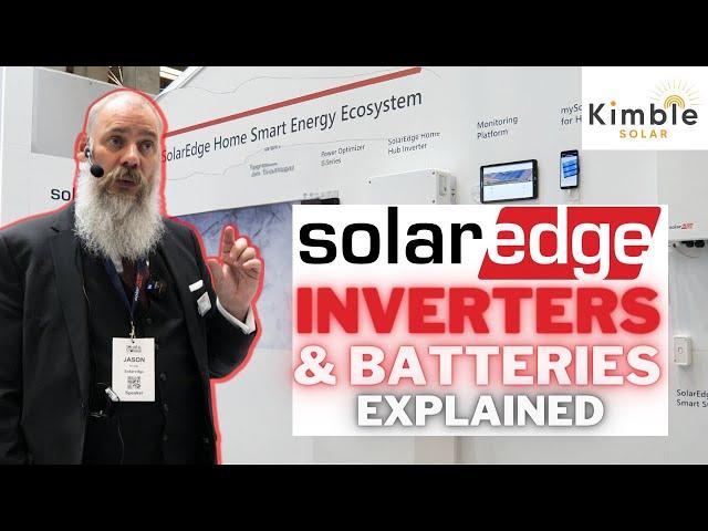 The Best Solar Batteries & Inverters On The Market? SolarEdge Product Introduction