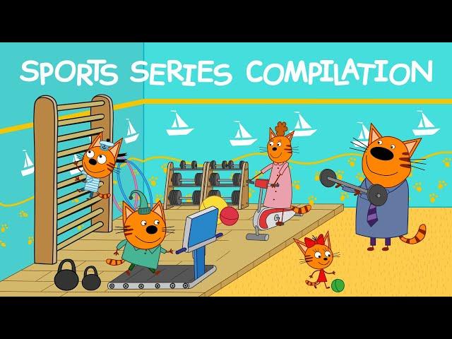 Kid-E-Cats | Sports Episodes Compilation | Cartoons for Kids 2021