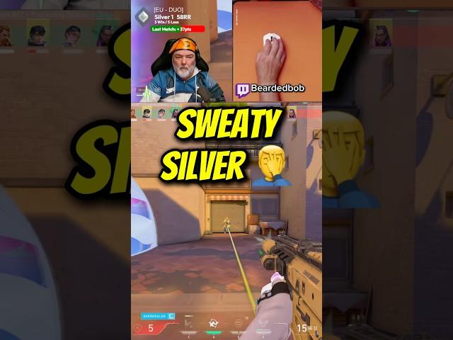 Why is Silver so Sweaty ‍️ | Valorant Gameplay