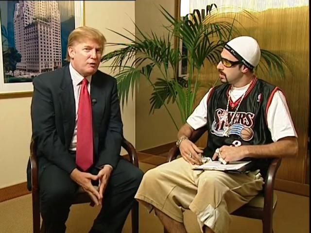 Ali G donald trump sacha baron Cohen interview