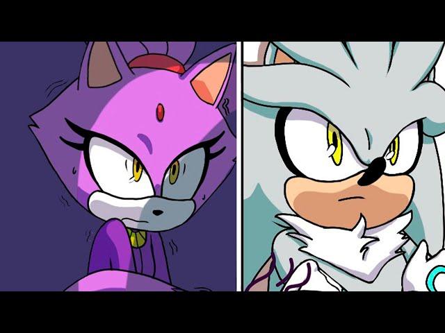 Silver and Blaze go to the Vets | Sonic Comic Dub