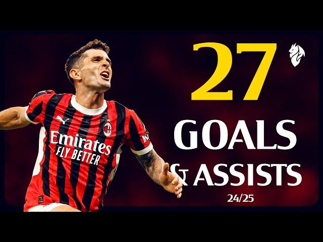 Christian Pulisic | Goal & Assist Collection | 2024/25
