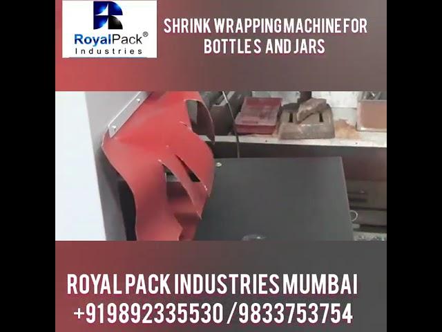 Thermal Shrink packing wrapping machine for Jars and Bottels