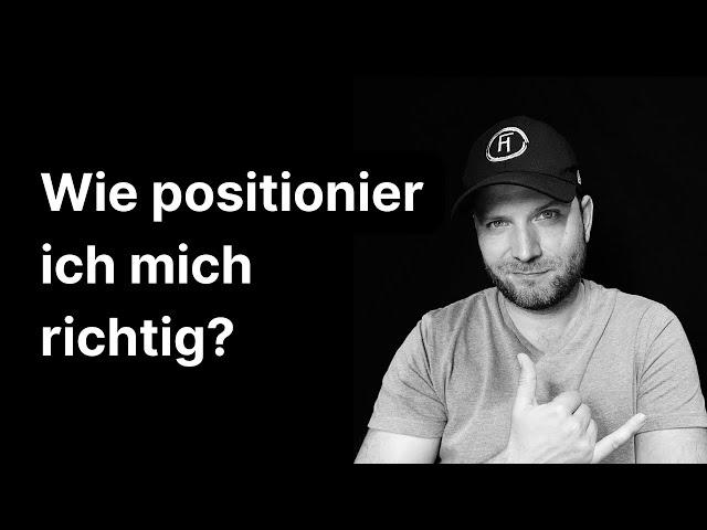 Richtige Positionierung Marketing