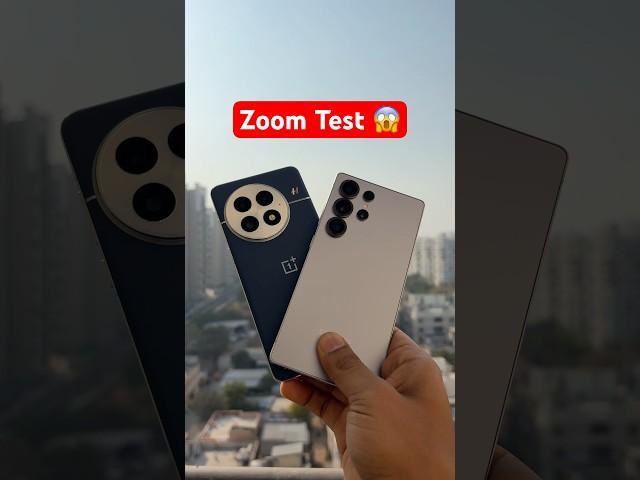 OnePlus 13 vs Galaxy S25 Ultra Camera Zoom Test