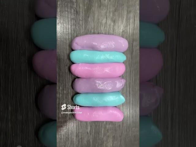 Making a #slime swirl #satisfying #satisfyingvideo #slimevideo #makingslime #calming #christmas