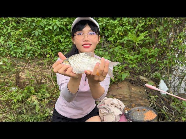 Lang Thang Câu Cá Tự Nhiên Sông Gần Nhà & Cái Kết | Mây Fishing