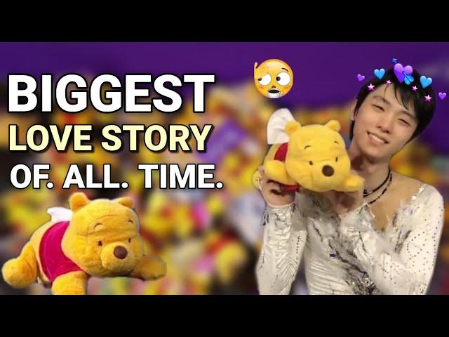 yuzuru hanyu and winnie the pooh | the biggest love story ever. (羽生結弦)