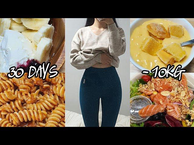 -10kg in 30 Days, Everything that I ate for my weight loss