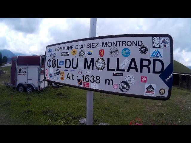 Climbing Col du Mollard (1638 m) from Saint Jean de Maurienne, Cycling in Alps, France, in HD