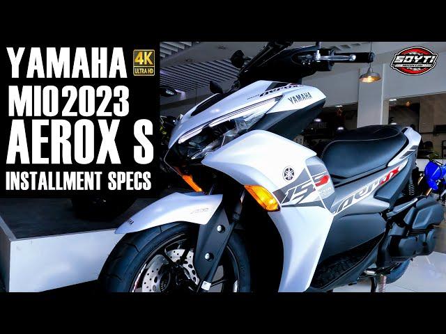 TRI COLOR WHITE YAMAHA AEROX S 2023