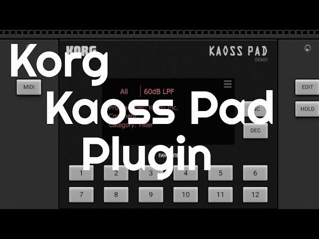 Korg Kaoss Pad Plugin (No Talking)