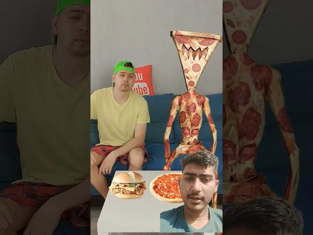Food in Ohio | Pizza vs Hamburger #shorts