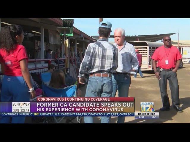 Former CA Gubernatorial Candidate John Cox (R) Speaks Out on Coronavirus Diagnosis