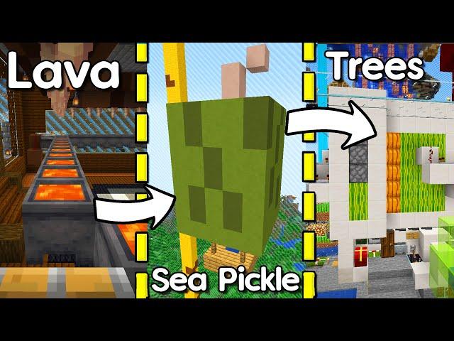 I Built 25 Minecraft Farms For this ONE Project...