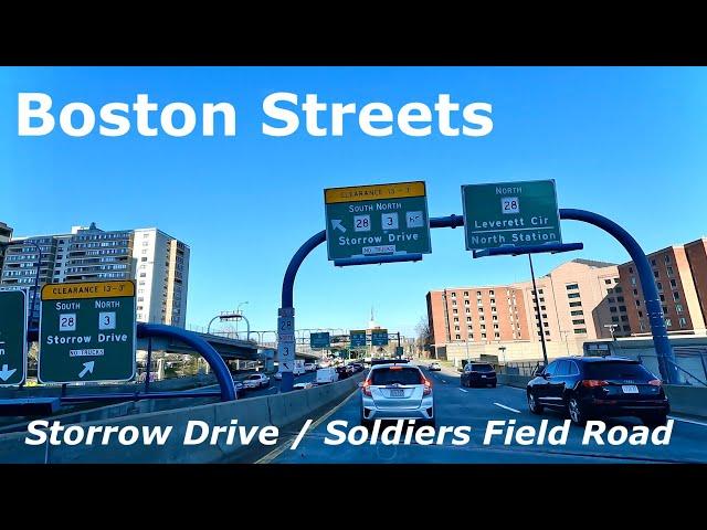 Boston Streets: Storrow Drive / Soldiers Field Road