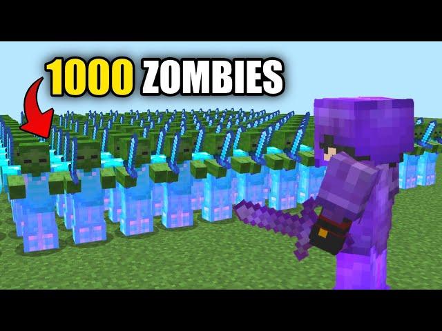 I Make Zombies Army To Kill a Player in This Minecraft SMP