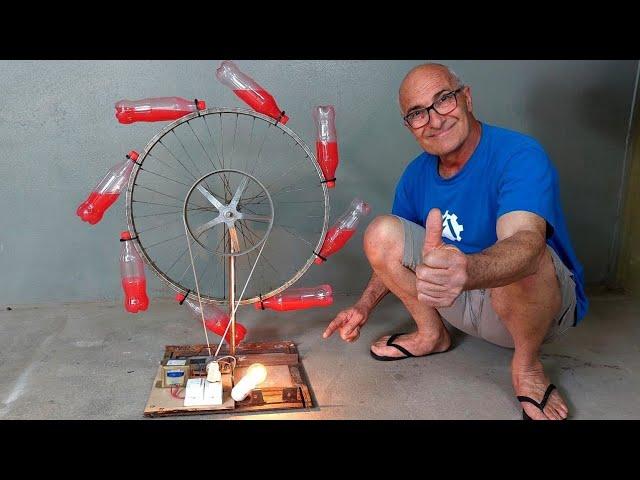 How to Make Free Energy Perpetual Motion With coke Bottles Diy Experiment