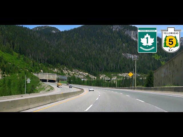 Coquihalla Highway - Chilliwack to Kamloops, BC Highway 1 & 5 - 2024/50