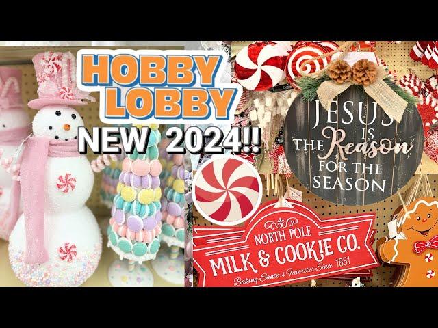 NEW! HOBBY LOBBY SHOP WITH ME~2024 CUTE DECOR I Love Christmas episode 12 Olivias Romantic Home